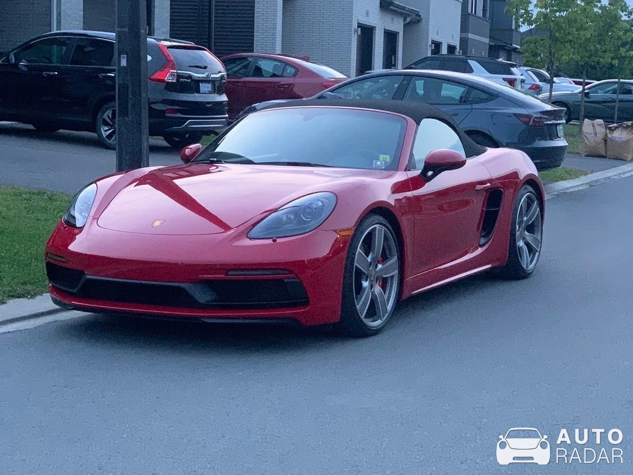 Porsche 718 Boxster spotted in Ottawa, Canada