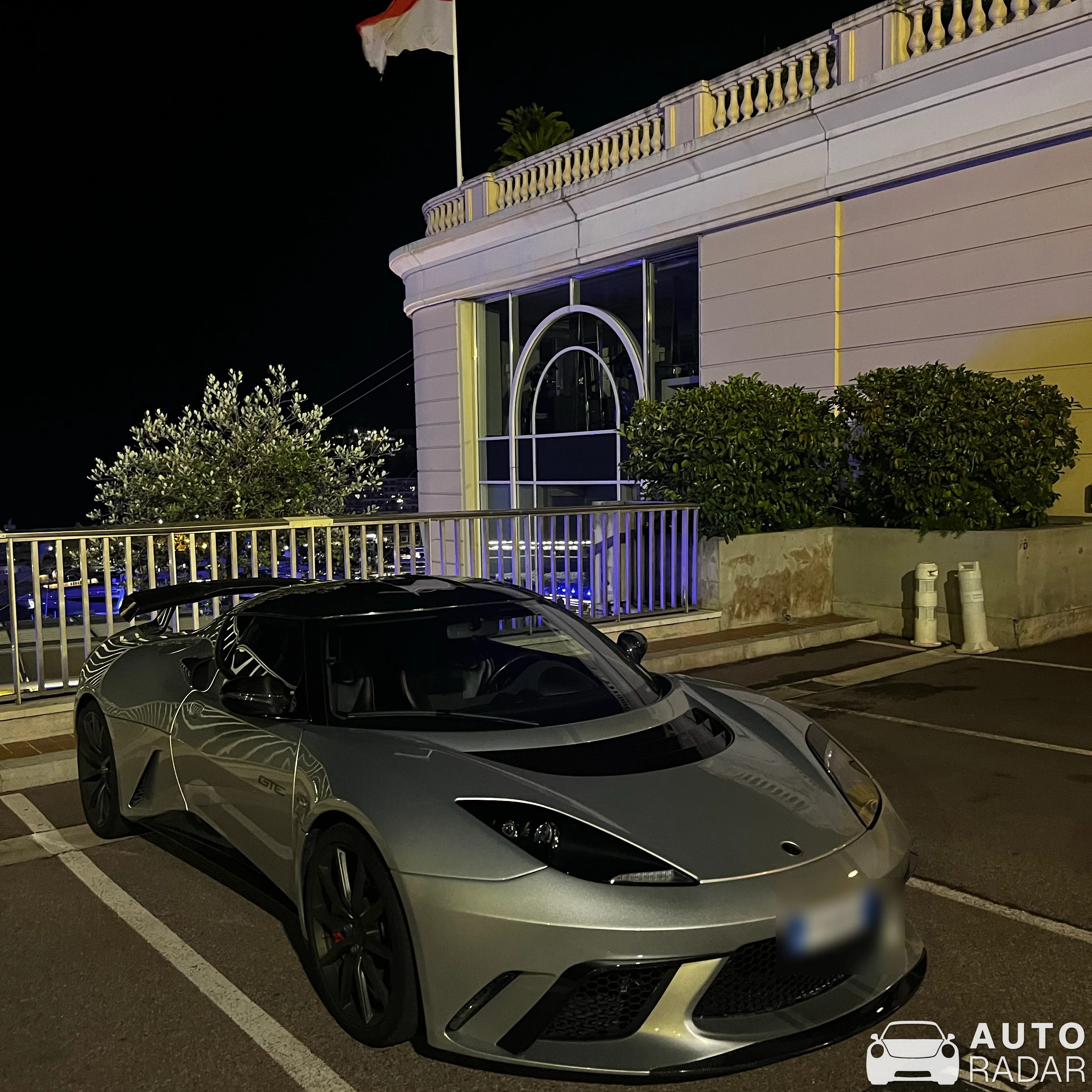 Lotus Evora GTE spotted in Monaco