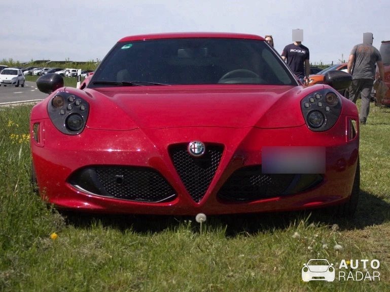 Alfa Romeo 4C Coupé spotted in Bamberg