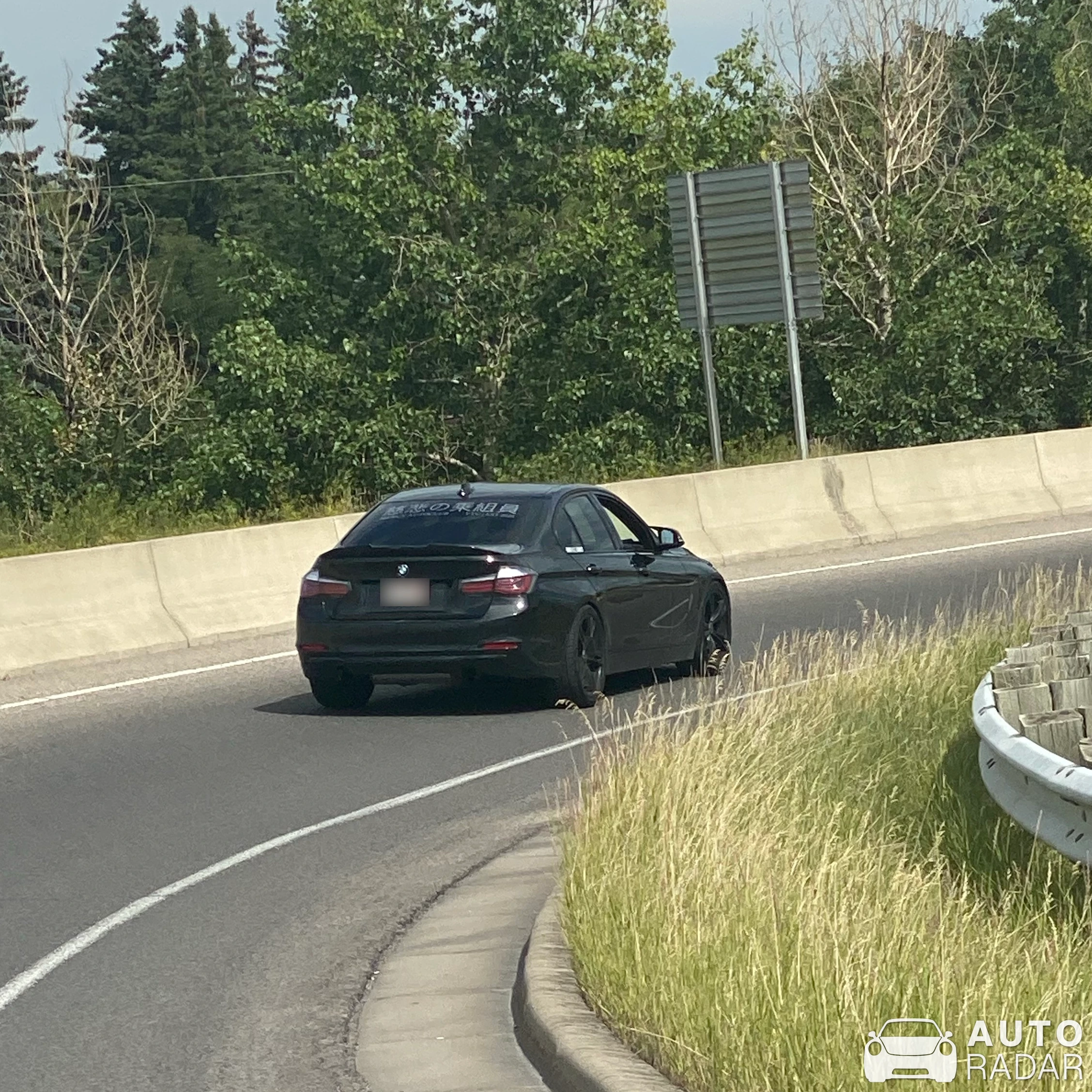 BMW 3 Series F30 spotted in Calgary, Canada