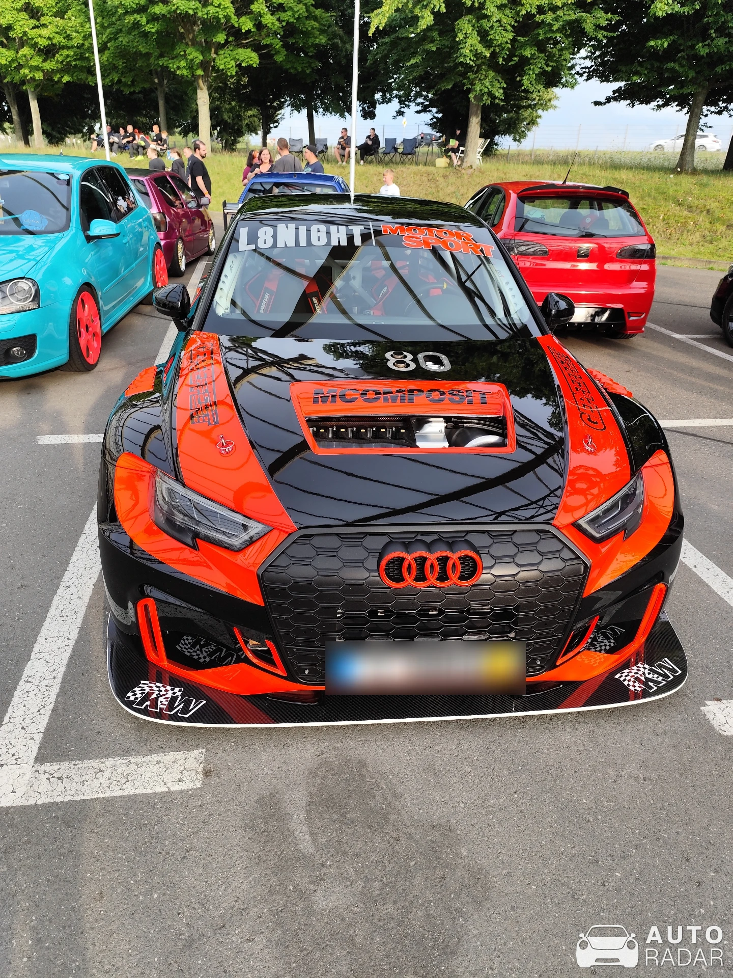 Audi RS3 Sedan LMS spotted in Gera
