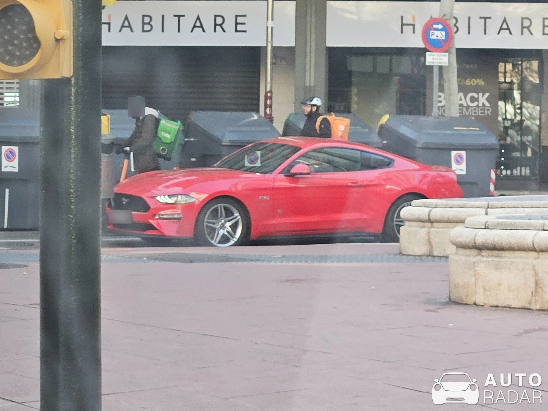 Ford Mustang GT spotted in Zaragoza, Spain