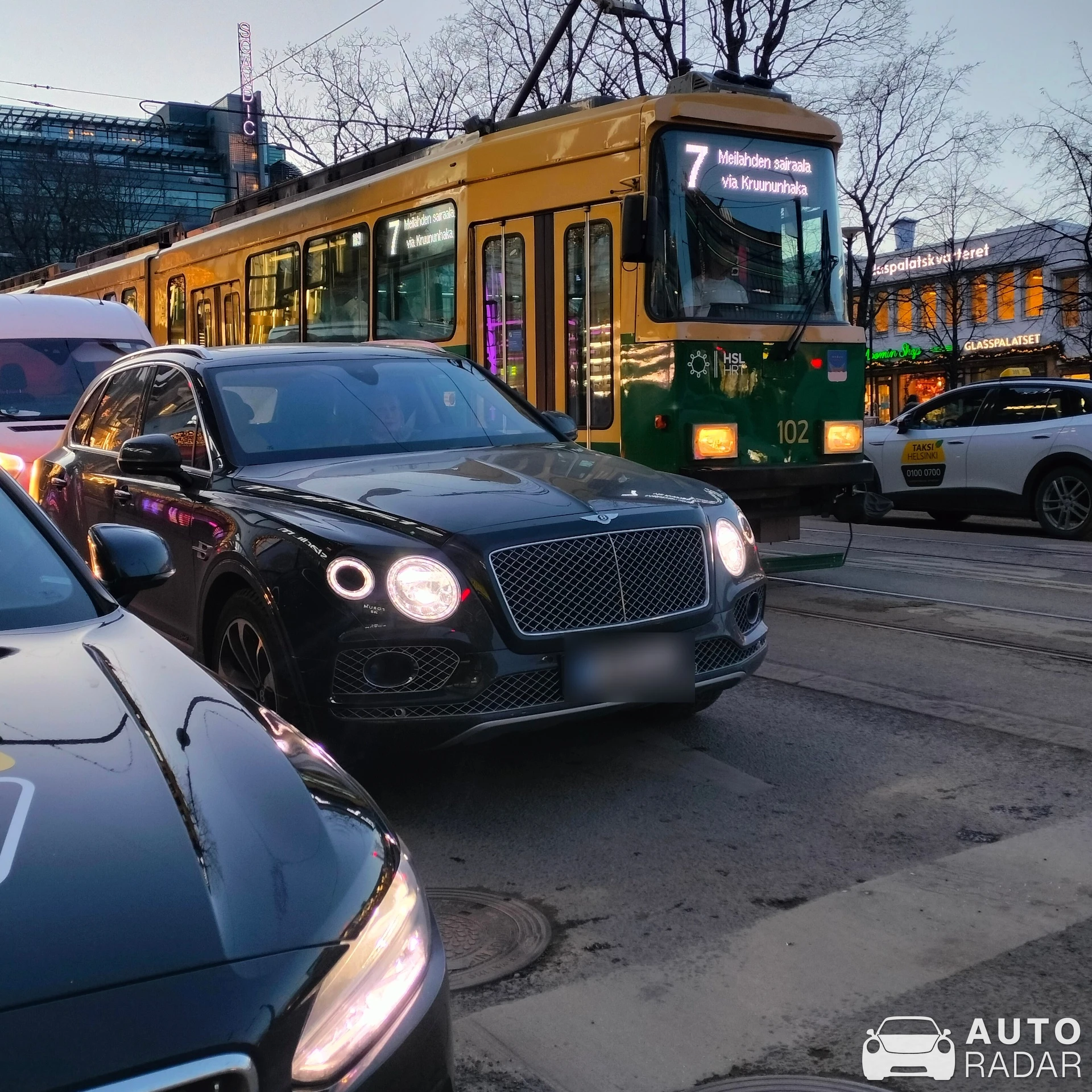 Bentley Bentayga Hybrid spotted in Helsinki, Finland