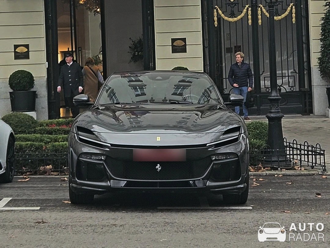 Ferrari Purosangue spotted in Madrid, Spain