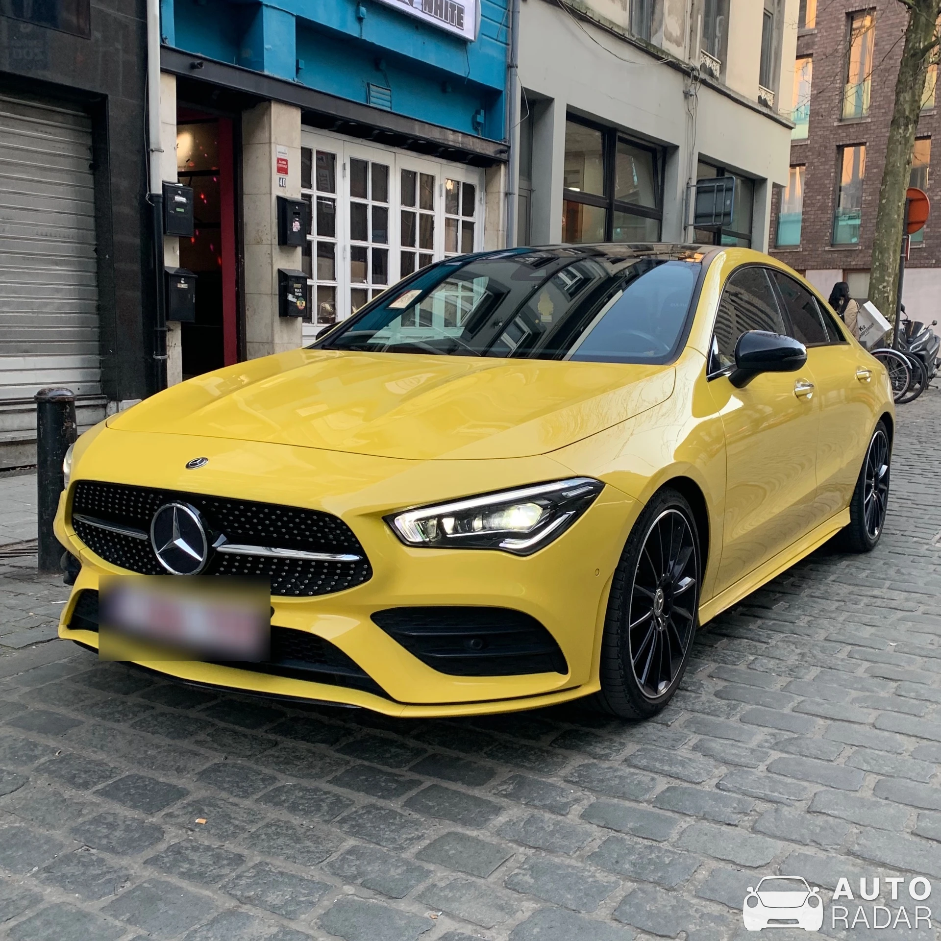 Mercedes-Benz CLA-Klasse 200 spotted in Antwerpen