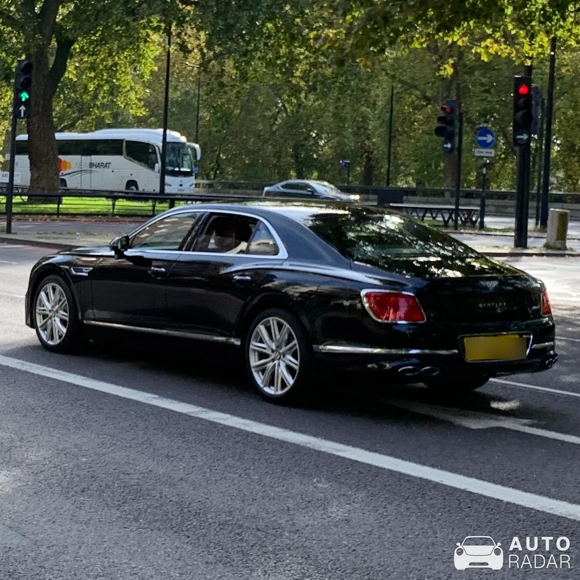 Bentley Flying Spur Hybrid spotted in Greater London, United Kingdom