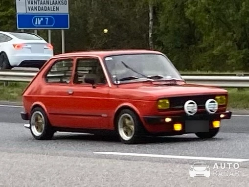Fiat 126 spotted in Vantaa, Suomi