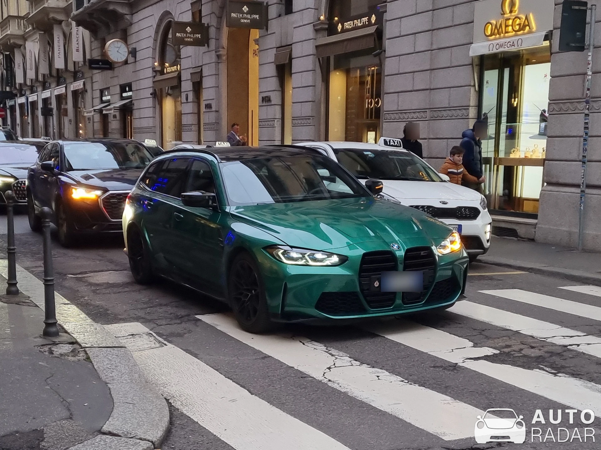 BMW M3 G81 Touring Competition spotted in Milano, Italy