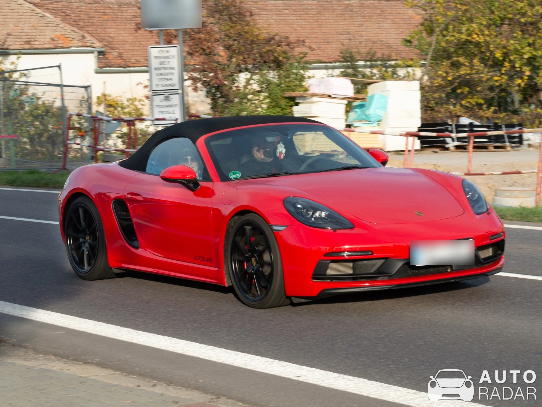 Porsche 718 Boxster GTS 4.0 spotted in Chvalovice, Czechia