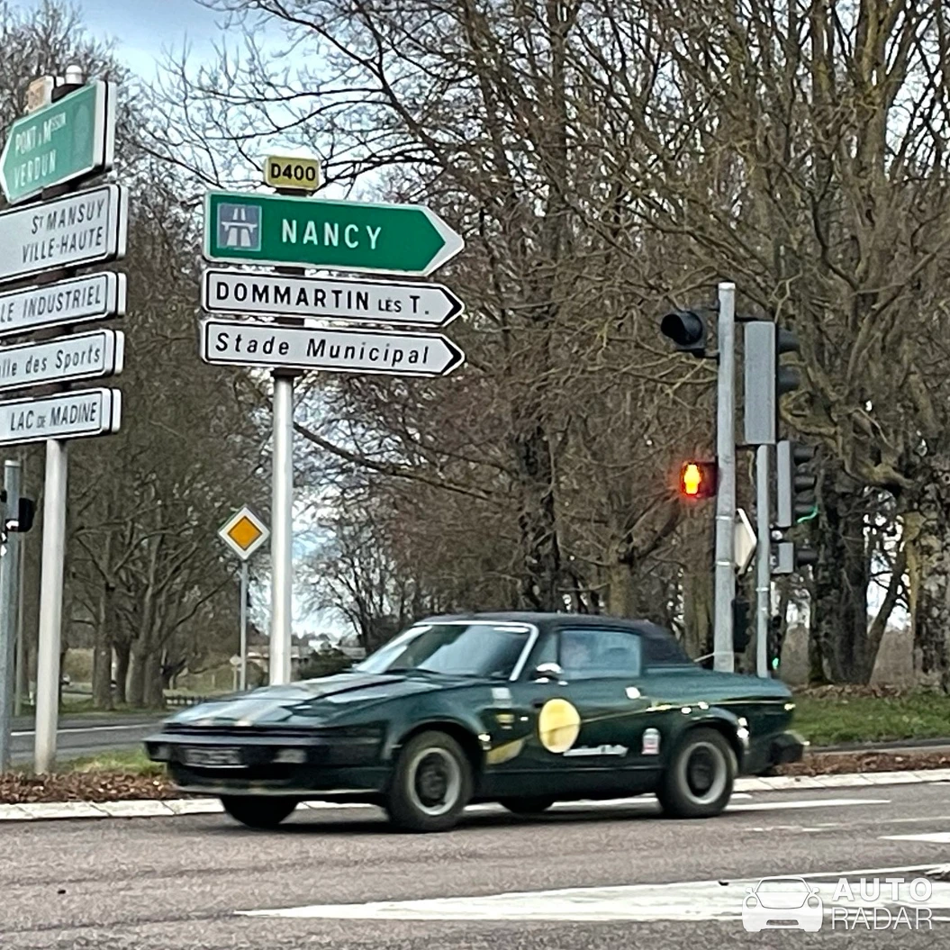 Triumph TR7 spotted in Toul, France
