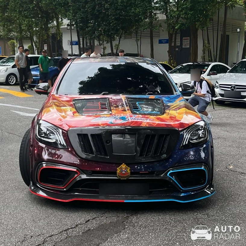 Mercedes-AMG S 63 V222 spotted in Singapore, Singapore