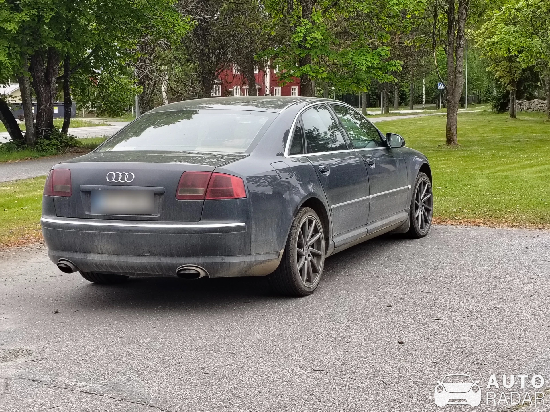 Audi S8 D3 spotted in Leivonmäki
