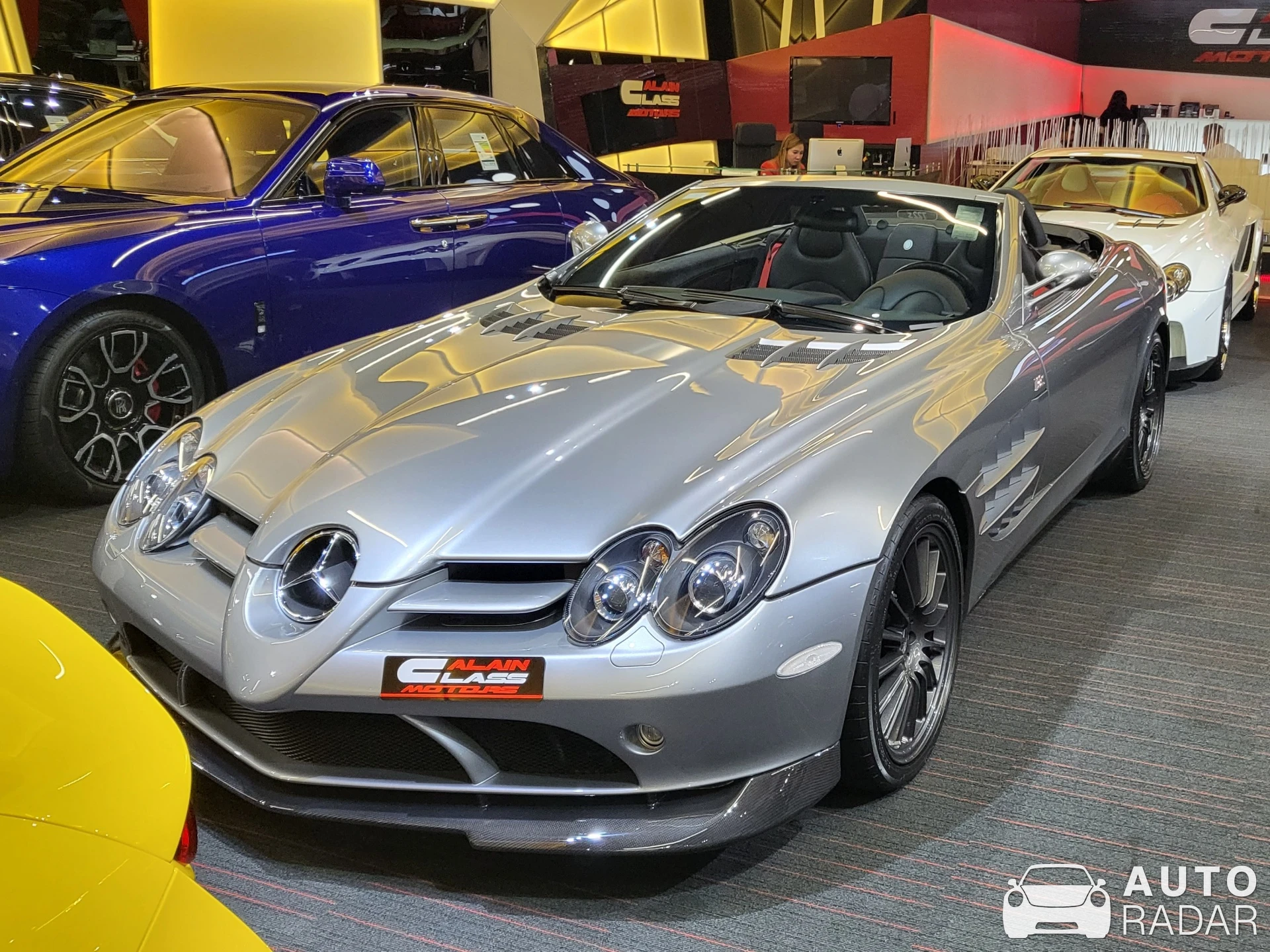 Mercedes-Benz SLR McLaren Roadster spotted in Dubai, United Arab Emirates