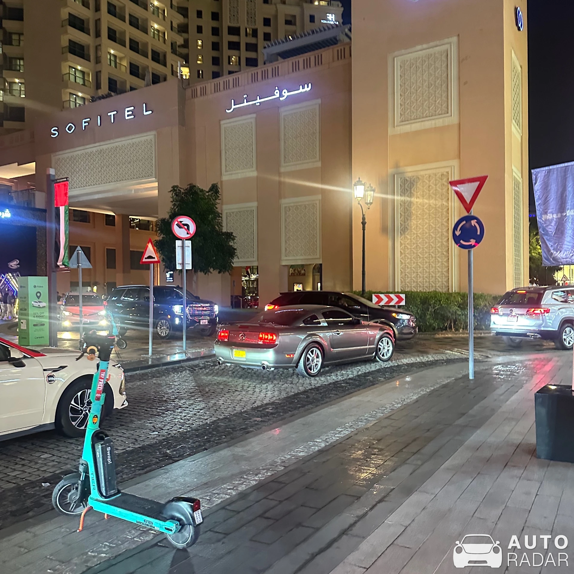Ford Mustang GT spotted in Dubai, United Arab Emirates