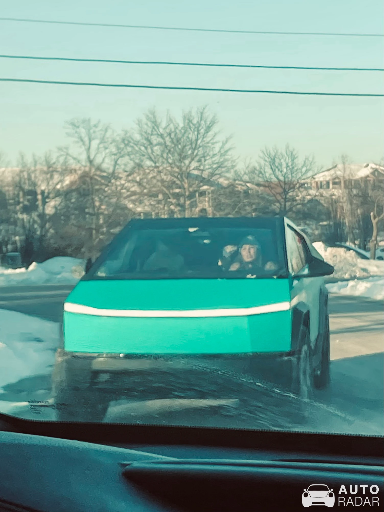Tesla Cybertruck spotted in Mason, United States
