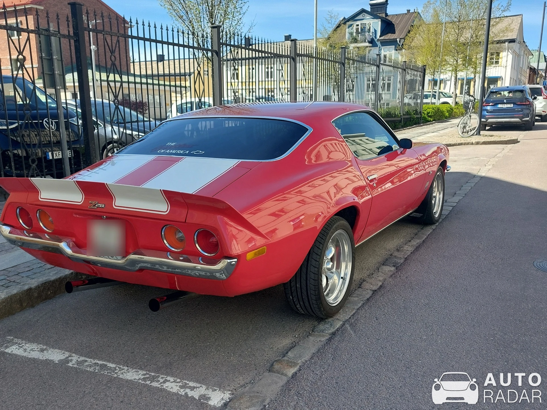 Chevrolet Camaro Z28 spotted in Taserud-Arvika Östra, Sverige