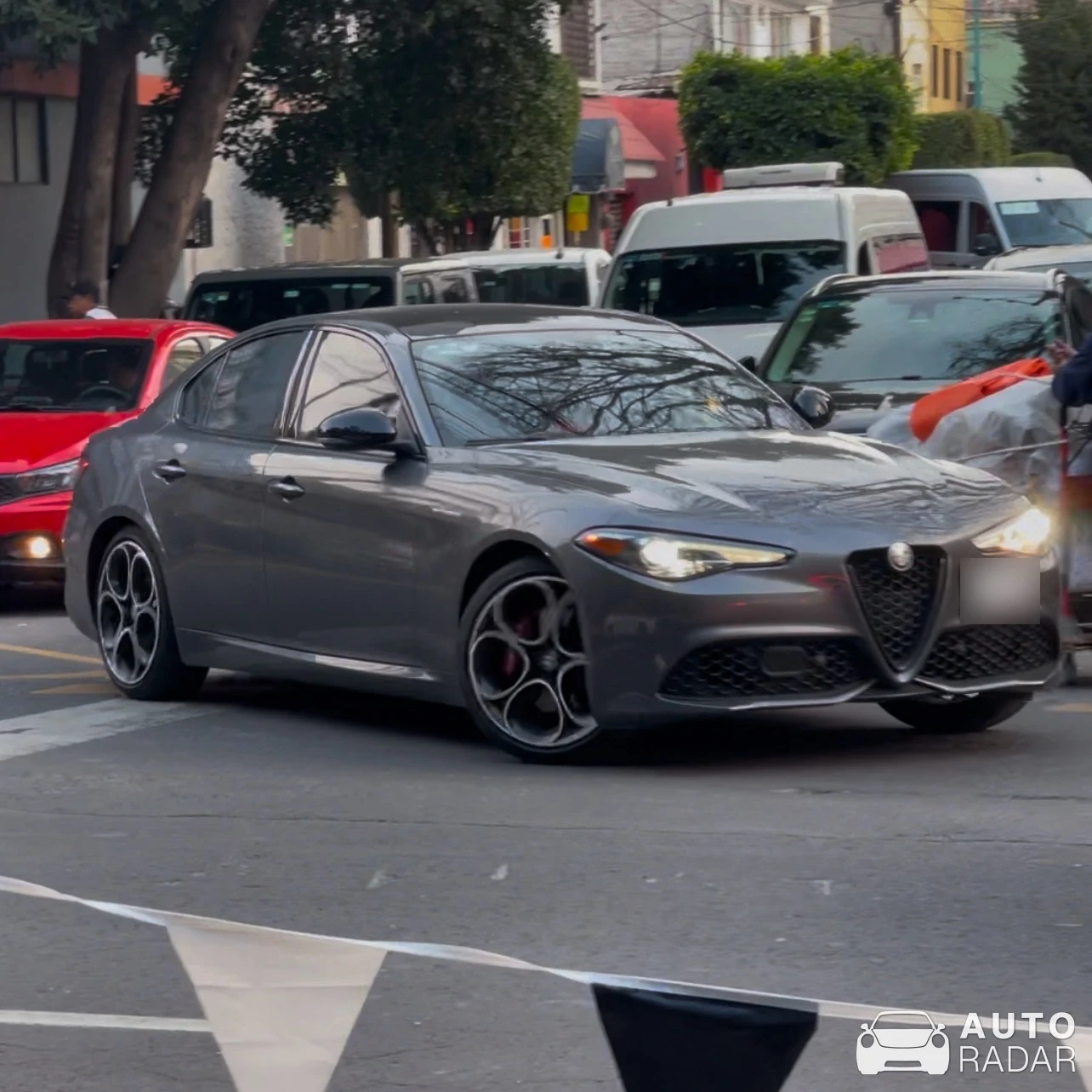 Alfa Romeo Giulia Veloce spotted in Ciudad de México, México