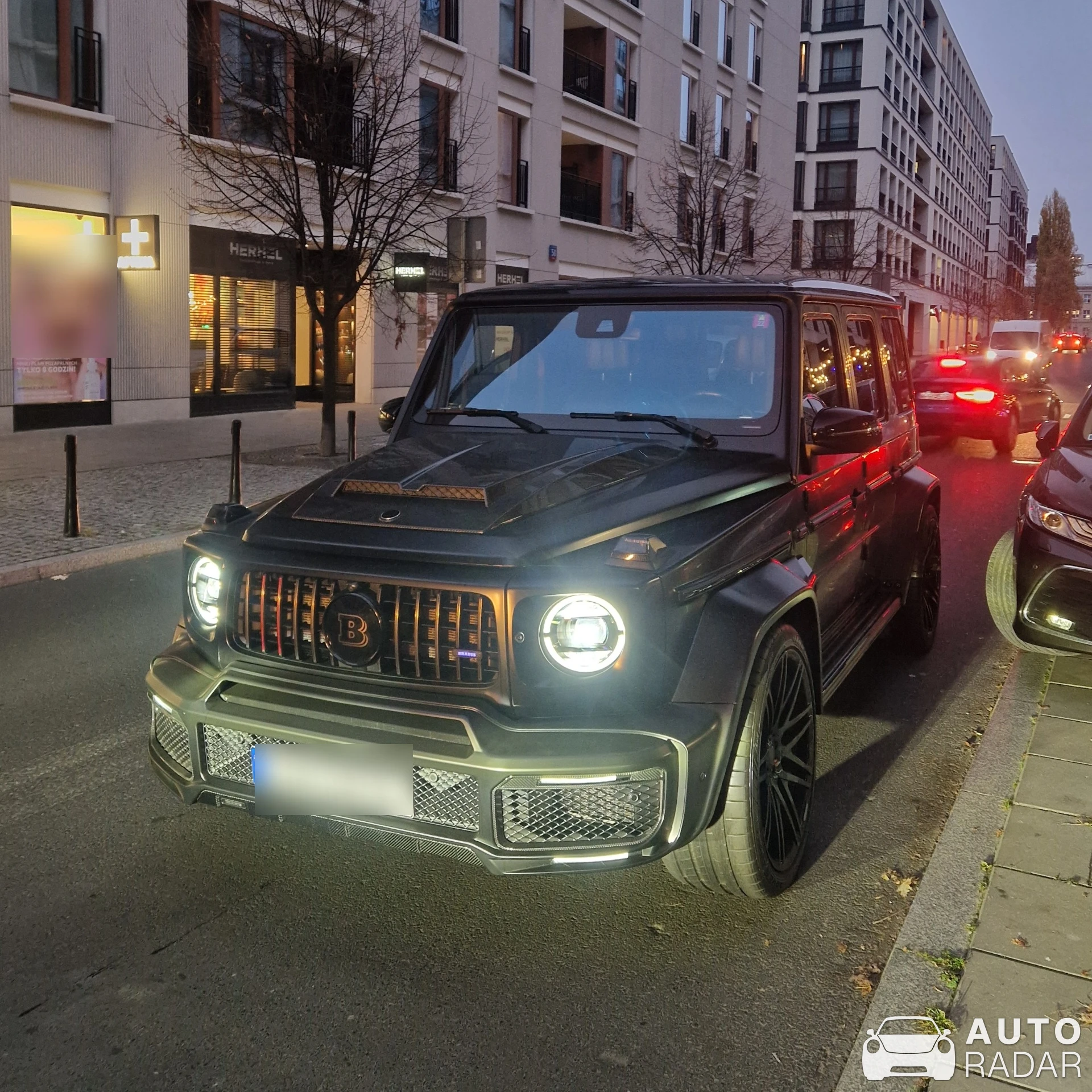 Mercedes-AMG Brabus G B40S-800 Widestar W463 2018 spotted in Warszawa, Polska