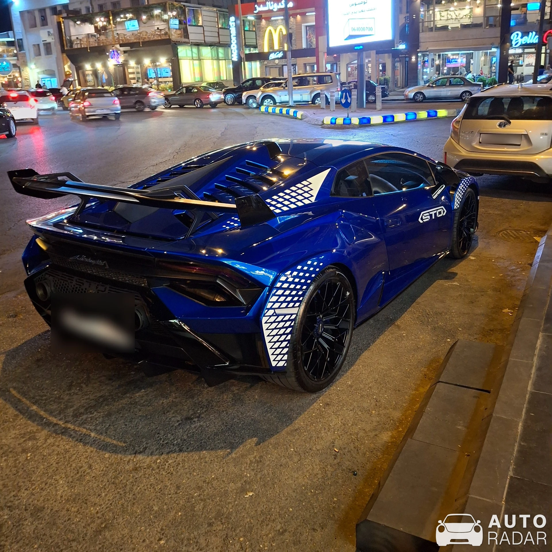 Lamborghini Huracán LP640-2 STO spotted in Amman, Jordan