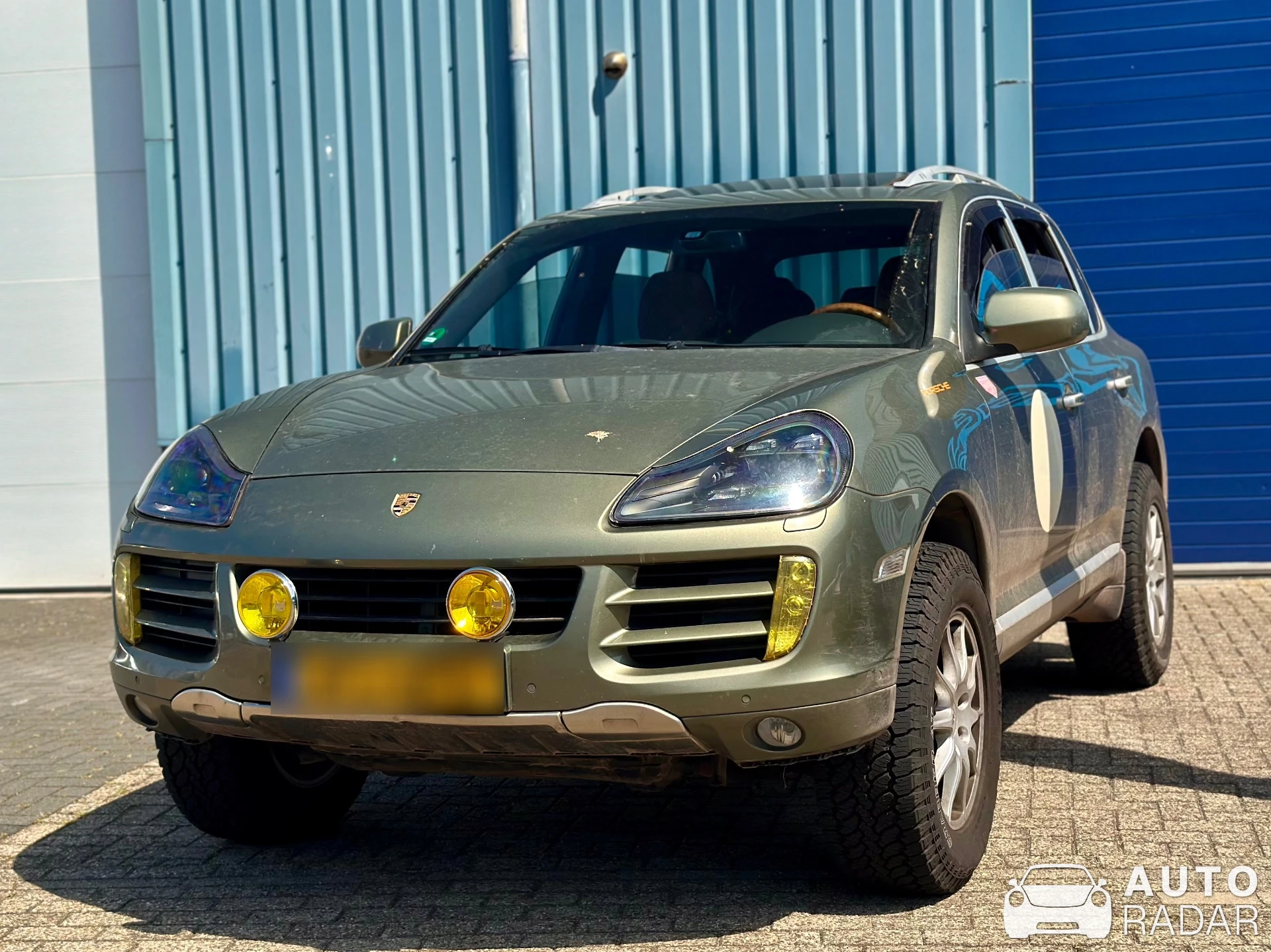 Porsche Cayenne S Transsyberia spotted in 's-Gravenzande