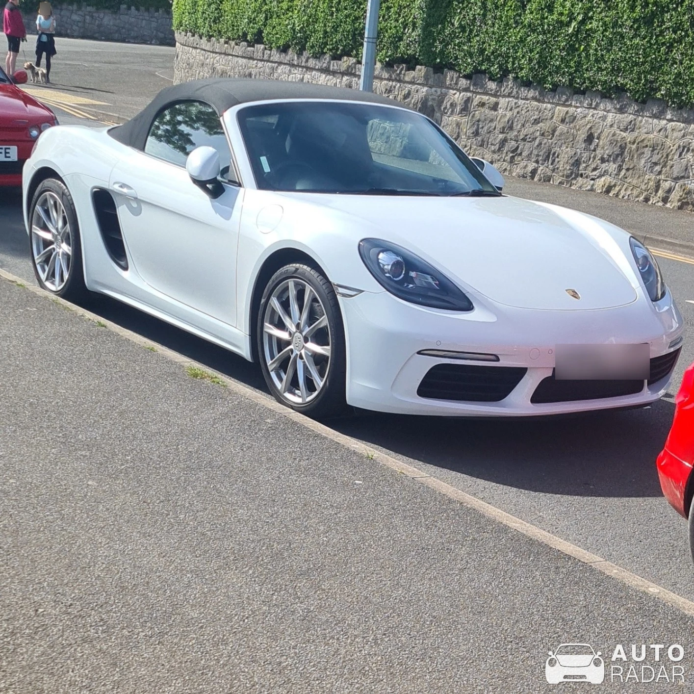 Porsche 718 Boxster spotted in Rhos on Sea, United Kingdom