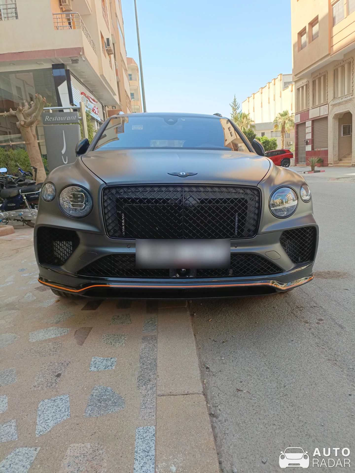 Bentley Bentayga Black Edition spotted in Oujda