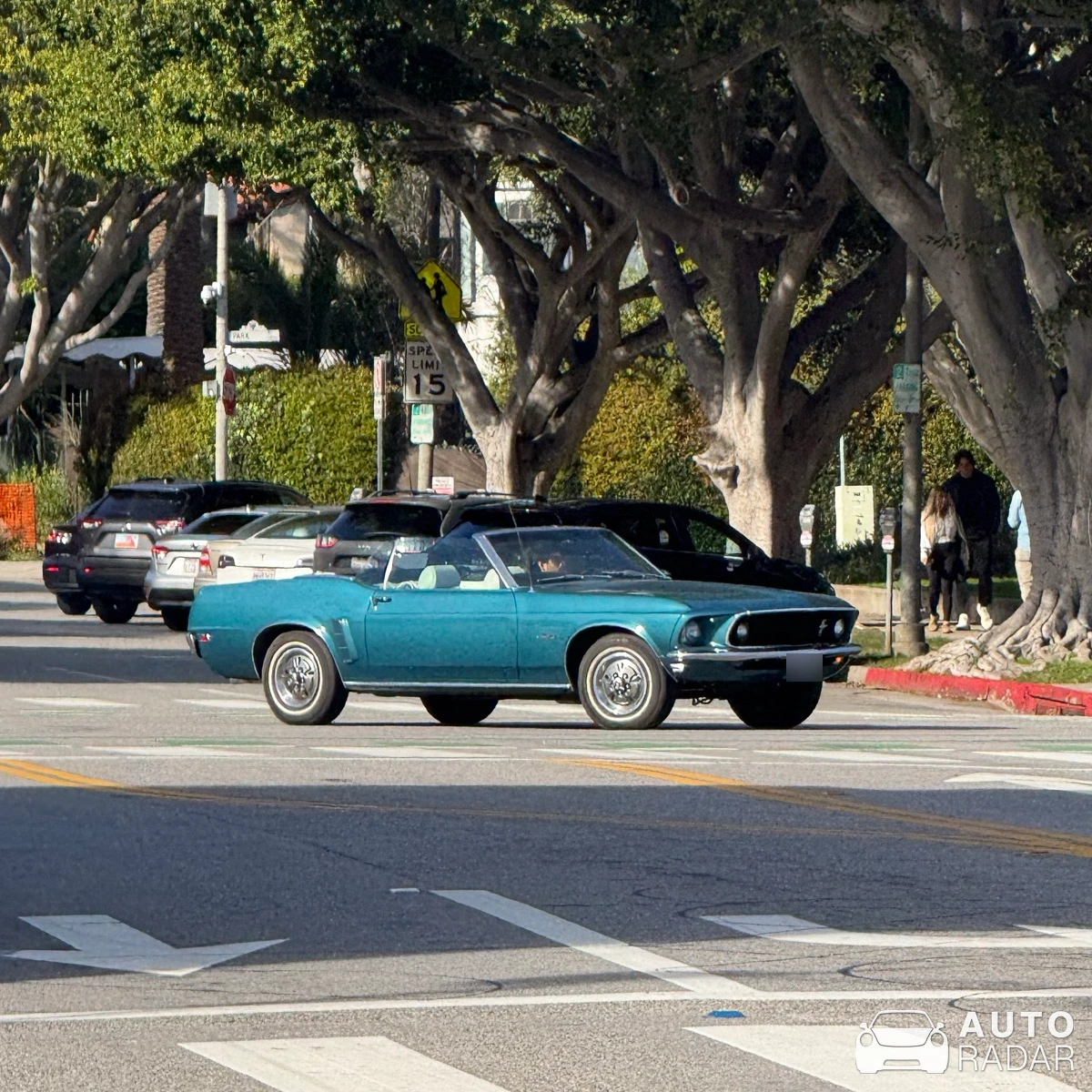 Ford Mustang LX Convertible spotted in Beverly Hills