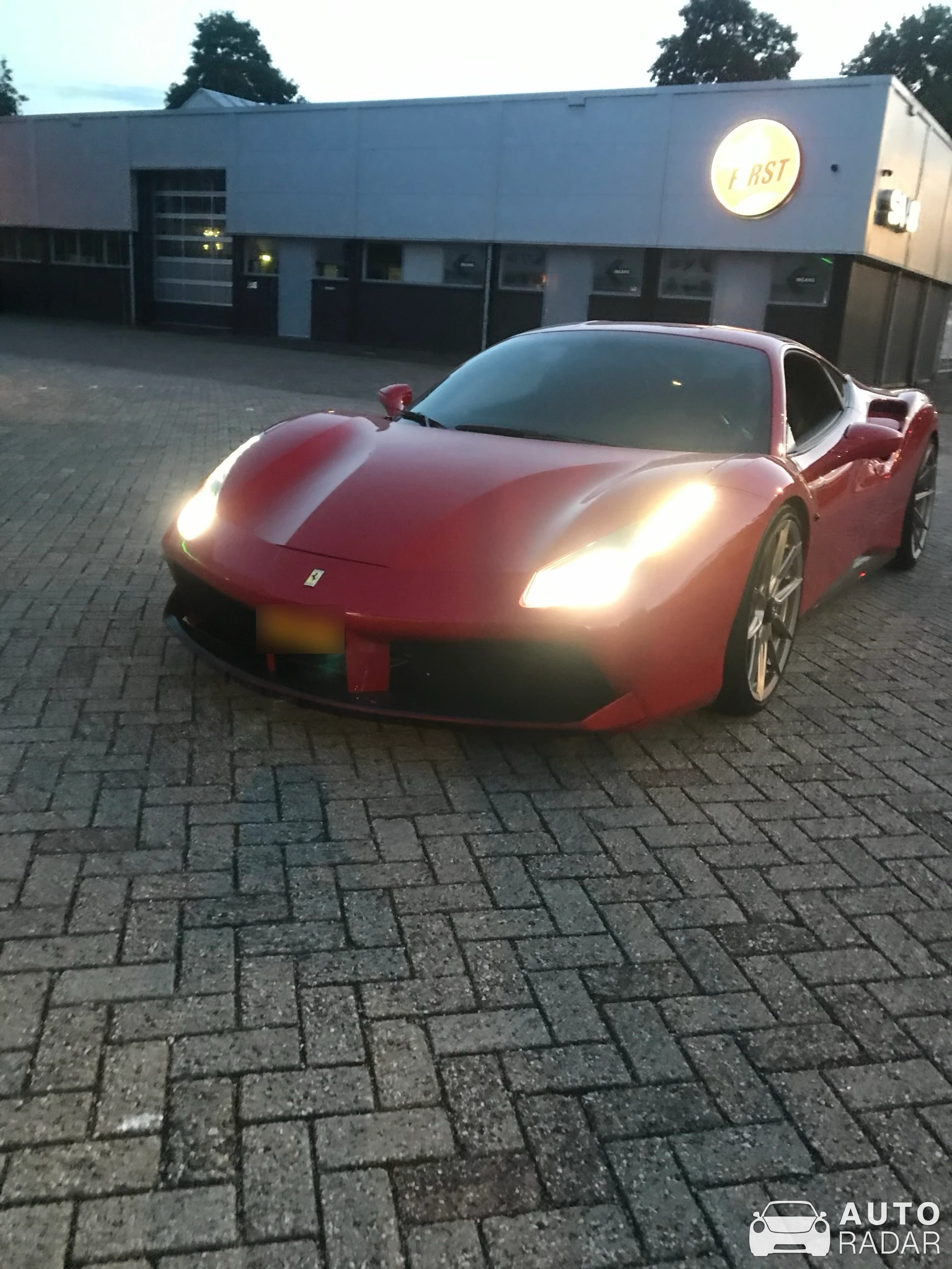 Ferrari 488 GTB spotted in Gouda, Nederland