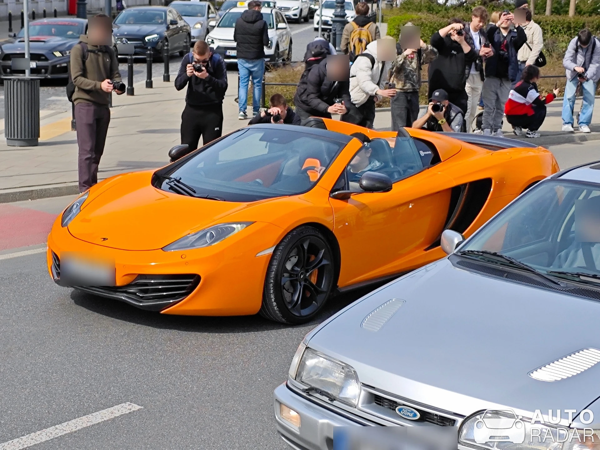 McLaren 12C Spider spotted in Warszawa