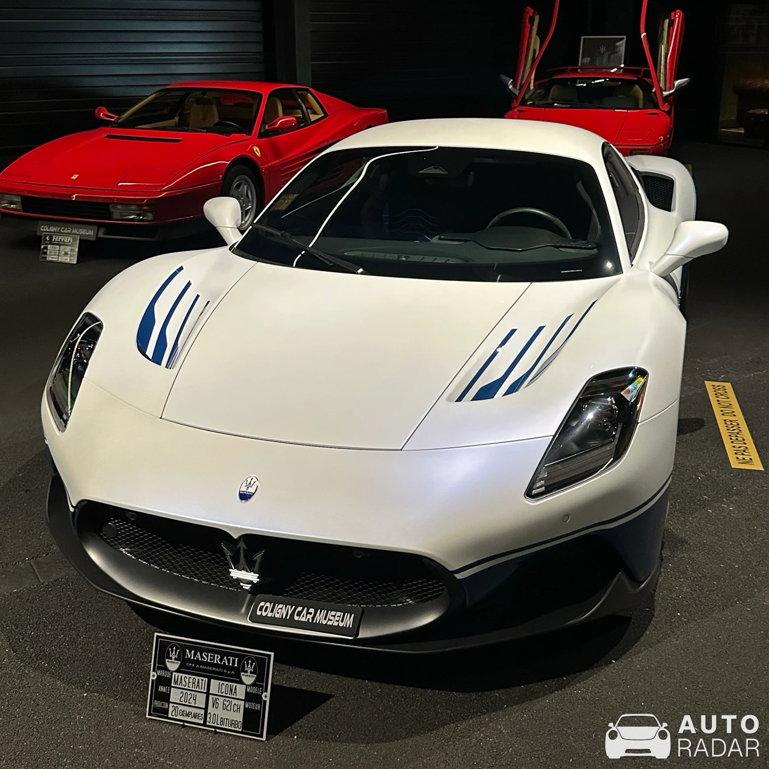 Maserati MC20 Icona spotted in Coligny