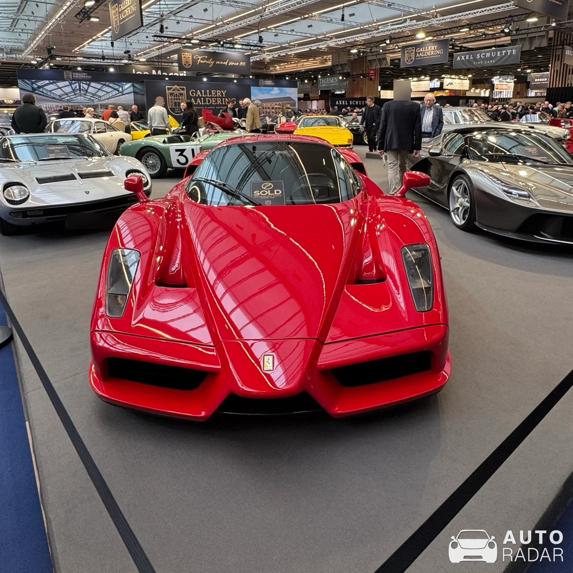 Ferrari Enzo spotted in Paris, France