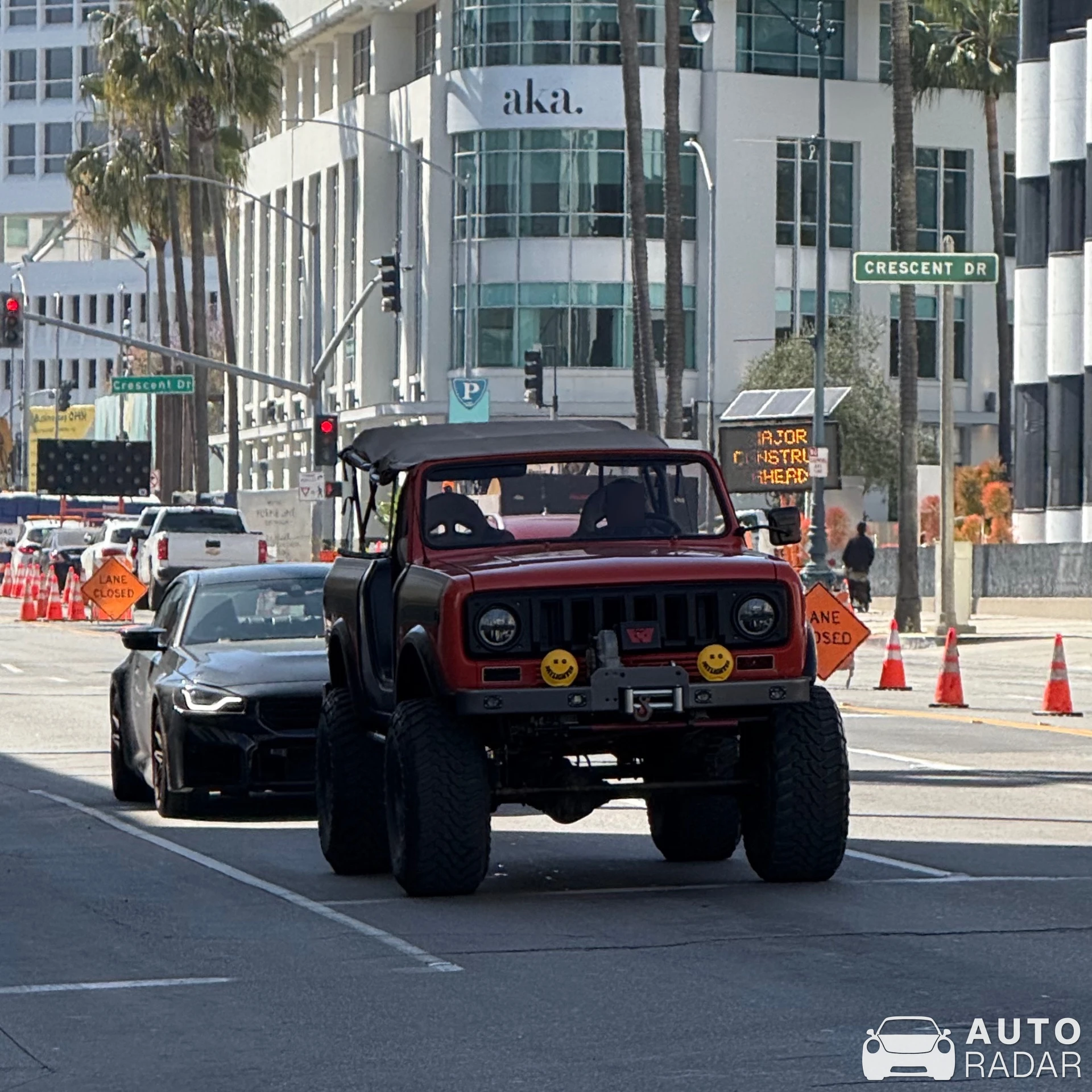 International Harvester Scout spotted in Beverly Hills