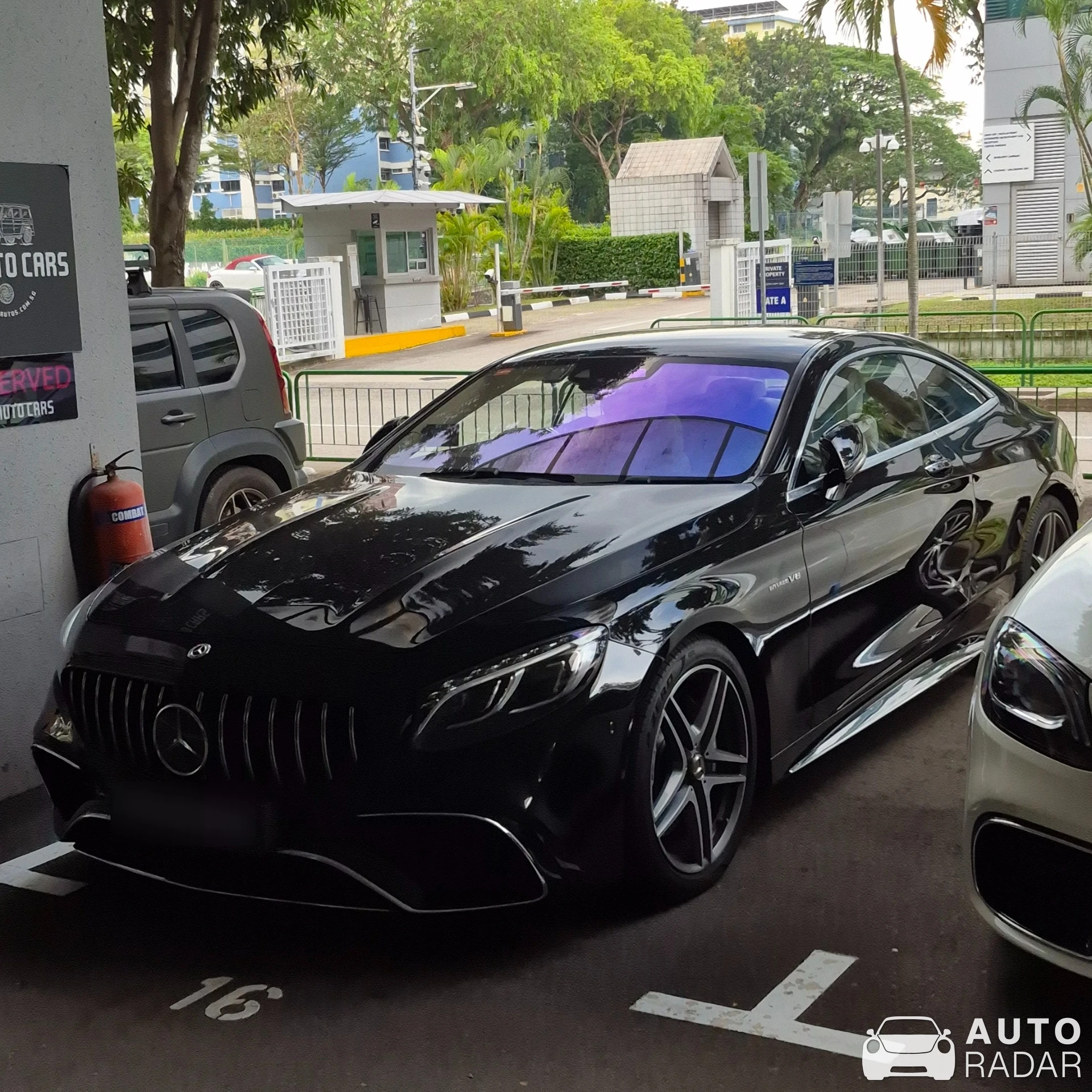 Mercedes-Benz S 63 AMG Coupé C217 spotted in Singapore