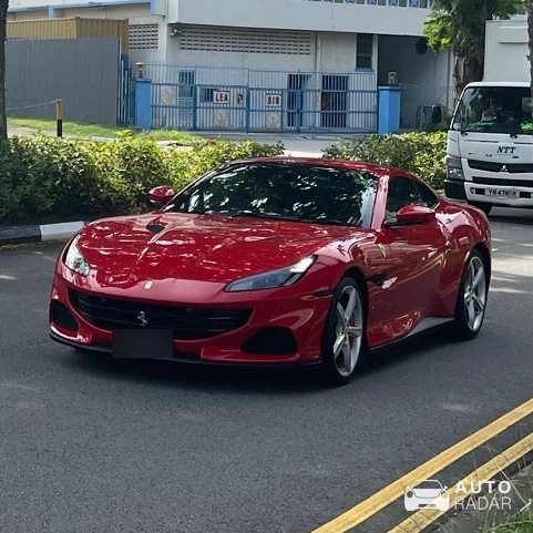 Ferrari Portofino M spotted in Singapore, Singapore