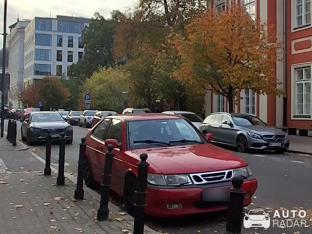 Saab 9-5 spotted in Warszawa