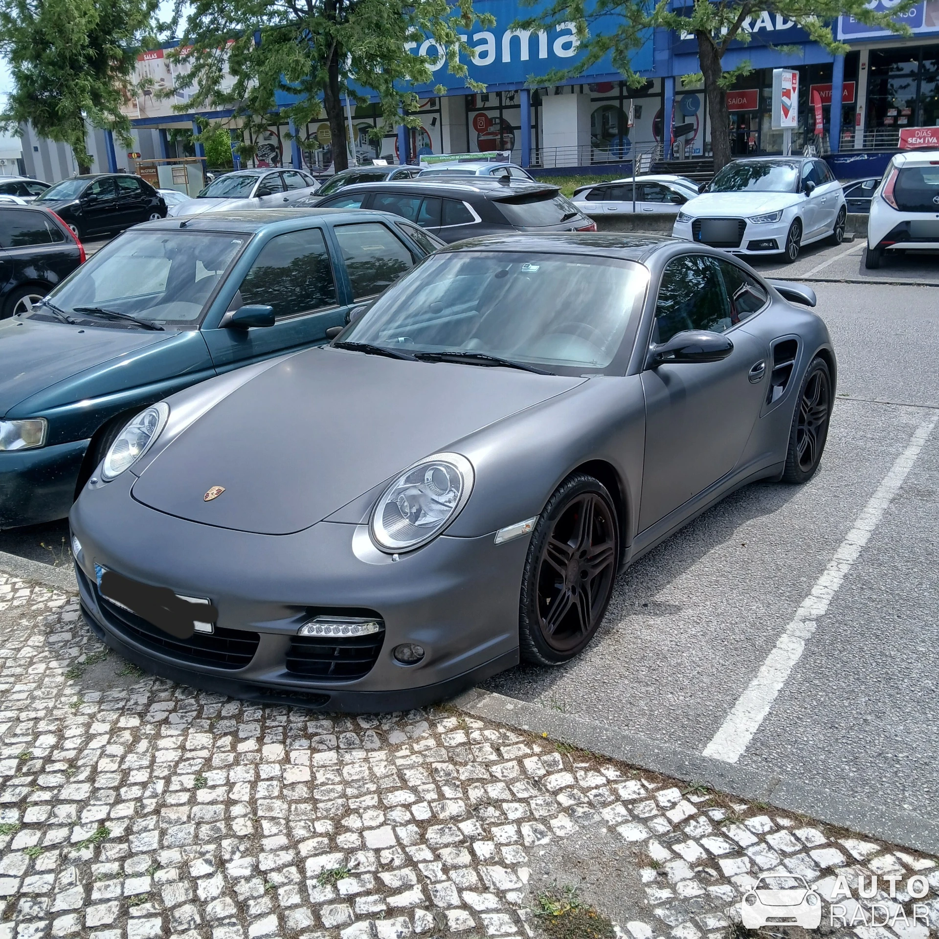 Porsche 997 Turbo spotted in Setúbal