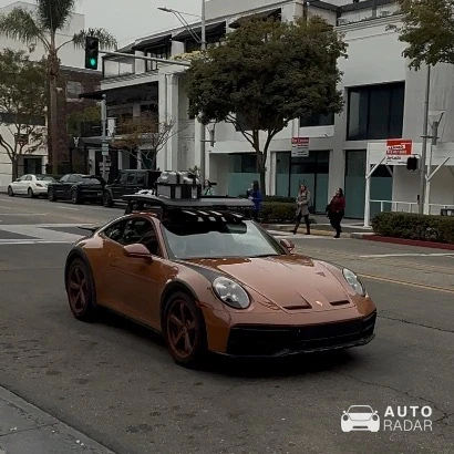 Porsche 992 Dakar spotted in Beverly Hills, United States