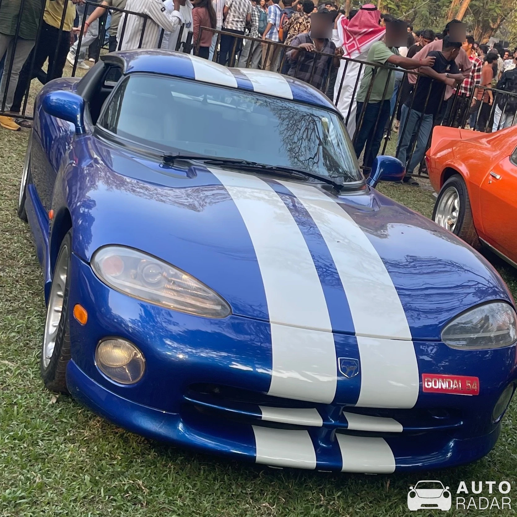 Dodge Viper GTS spotted in Thane, India