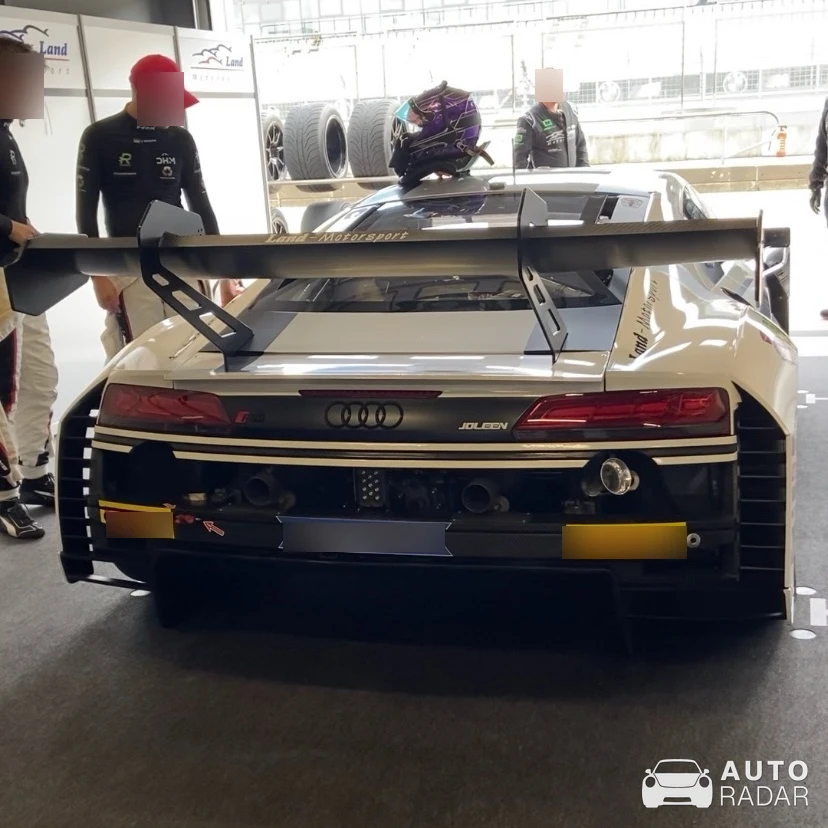 Audi R8 LMS GT3 EVO II spotted in Nürburg