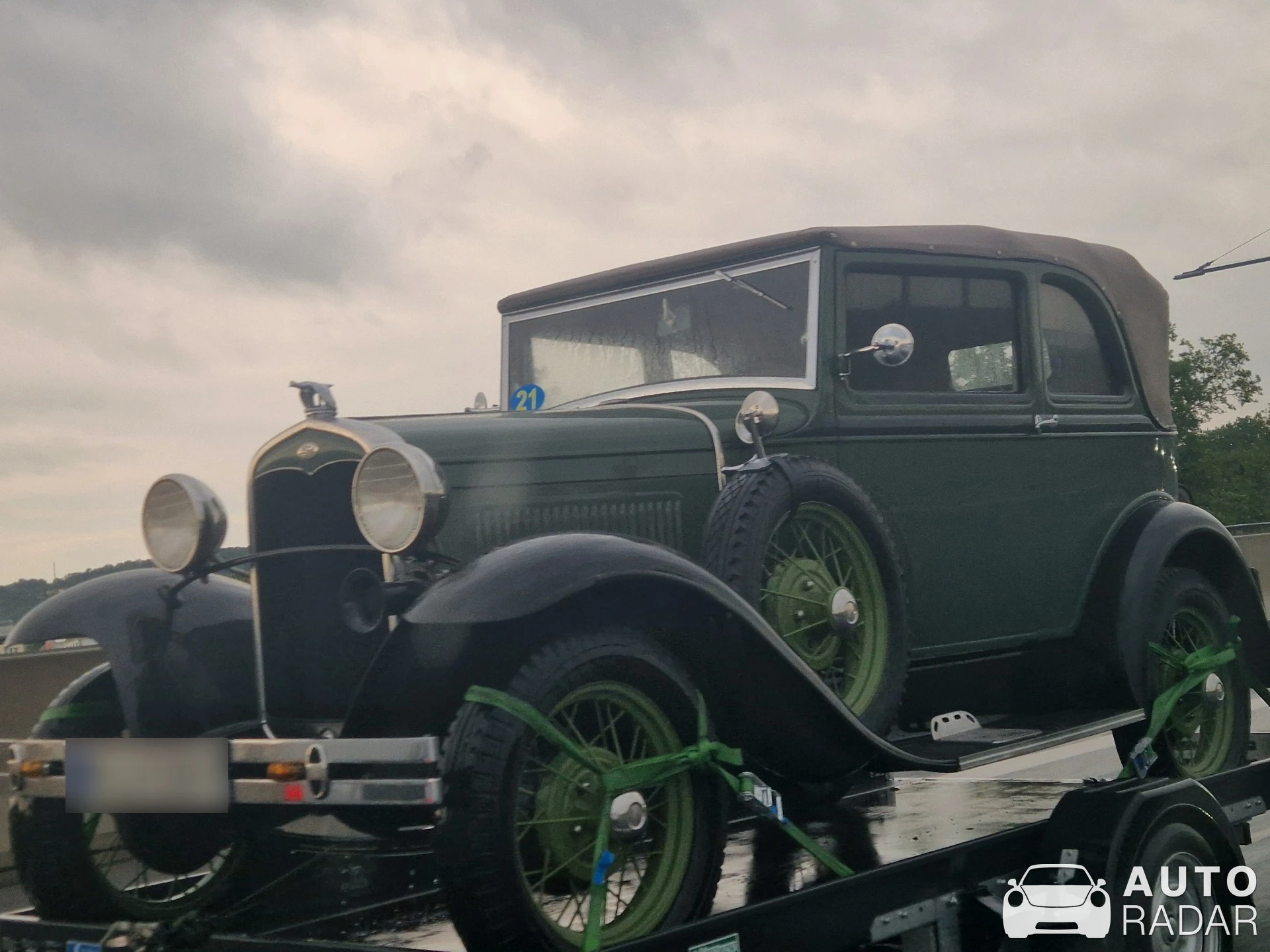 Ford Model A spotted in Dresden
