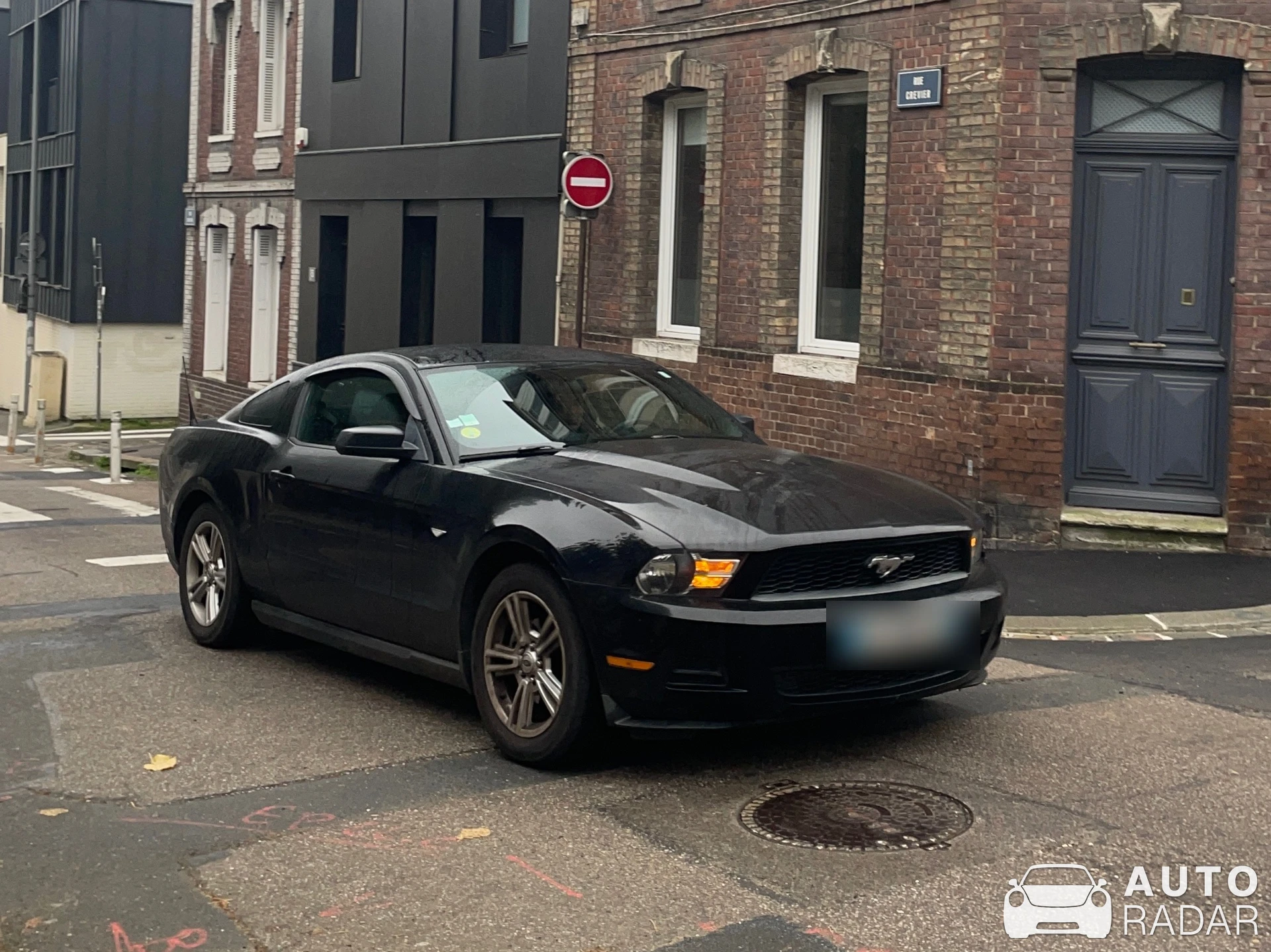 Ford Mustang GT spotted in Rouen, France