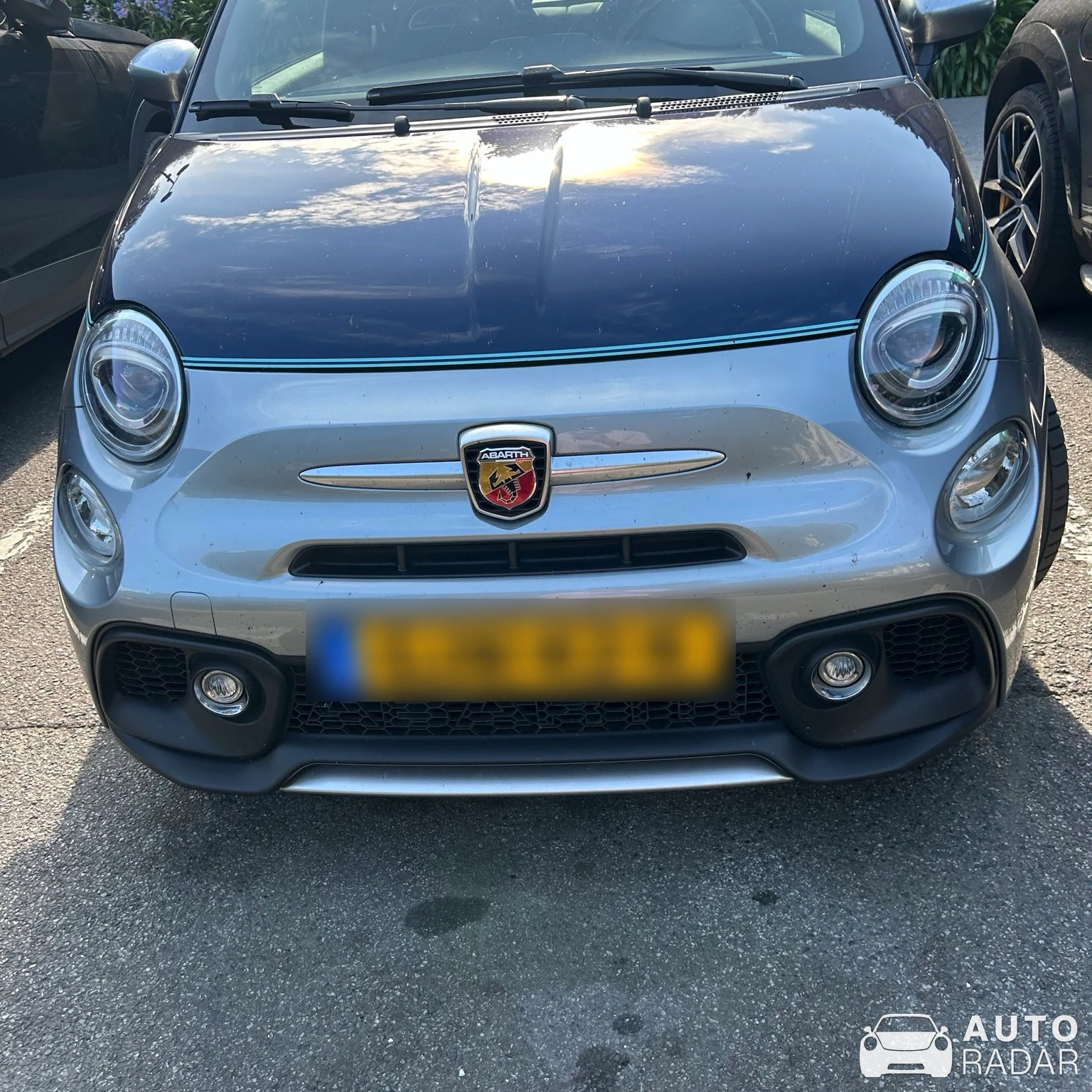 Abarth 695C Rivale spotted in Pont-Aven