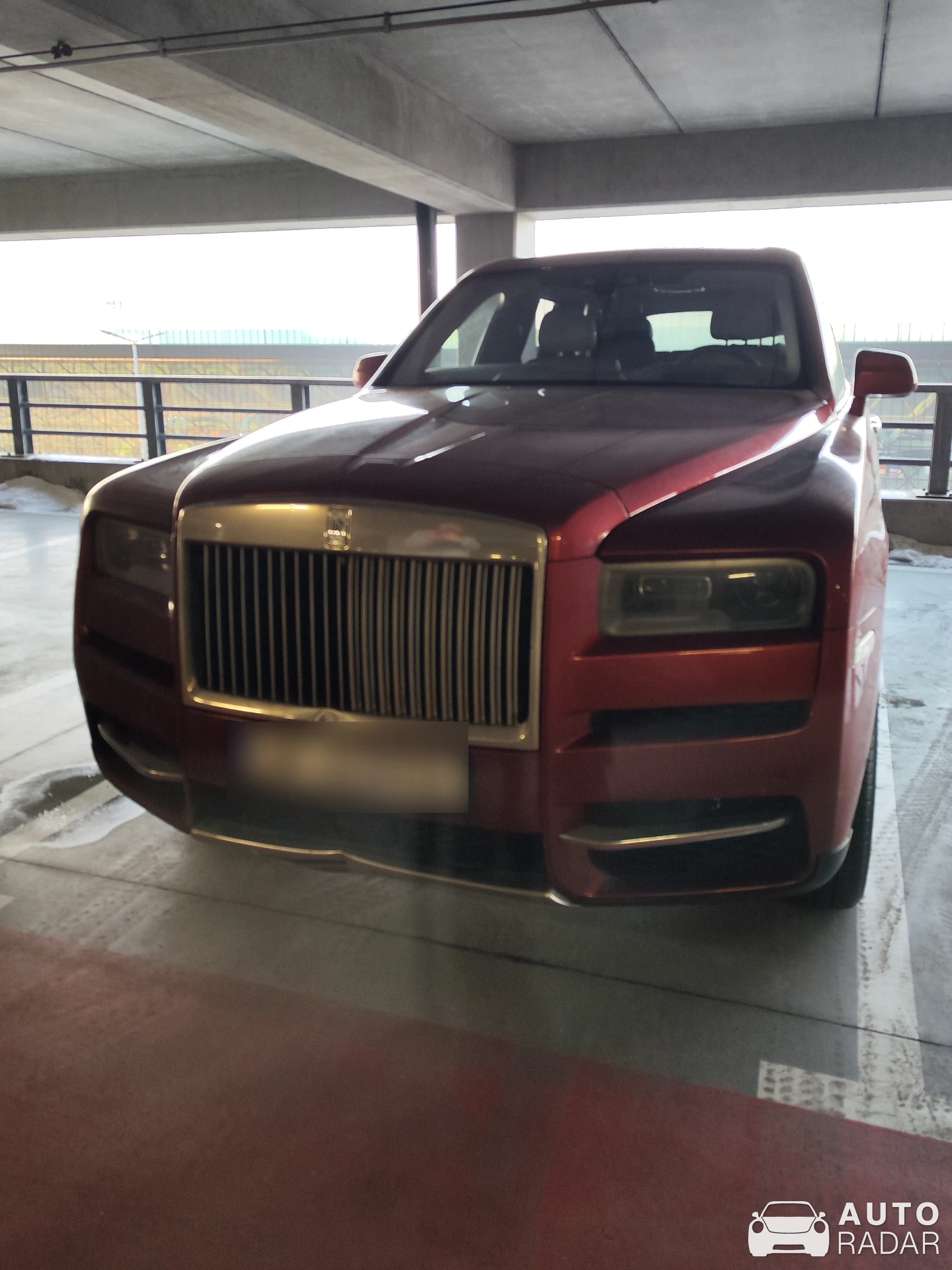 Rolls-Royce Cullinan spotted in Balice, Poland