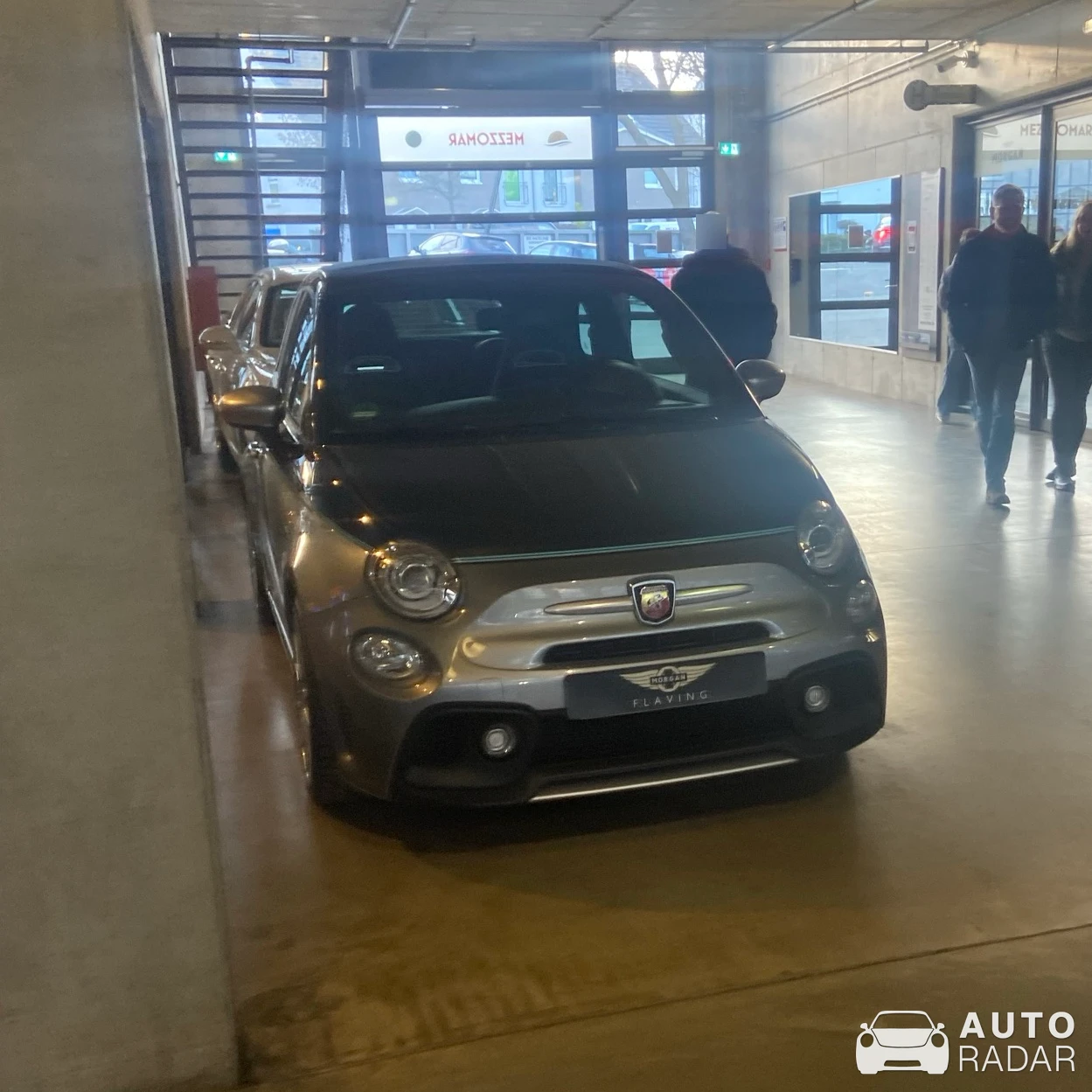 Abarth 695 Rivale spotted in Düsseldorf