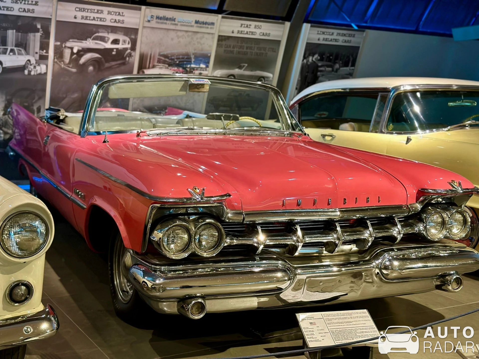 Chrysler Imperial Crown Convertible spotted in Athina
