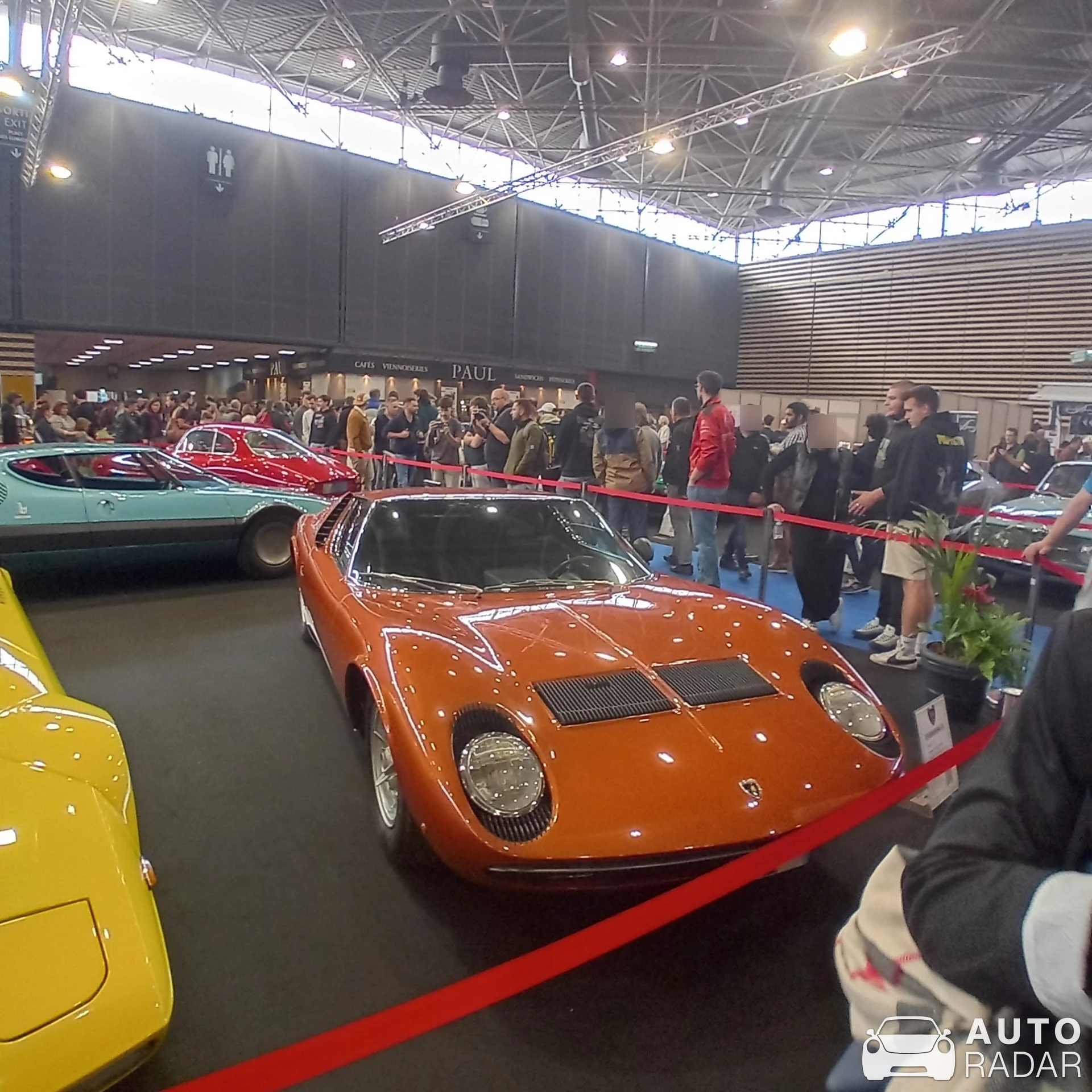Lamborghini Miura P400 spotted in Lyon, France