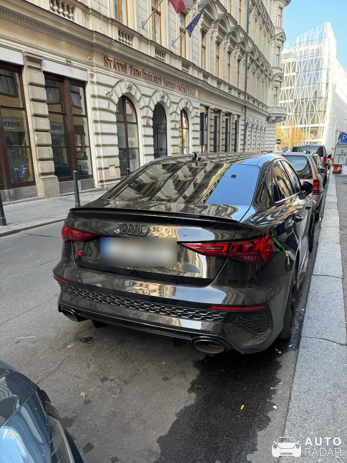 Audi RS3 Sedan 8Y spotted in Praha 1, Czechia