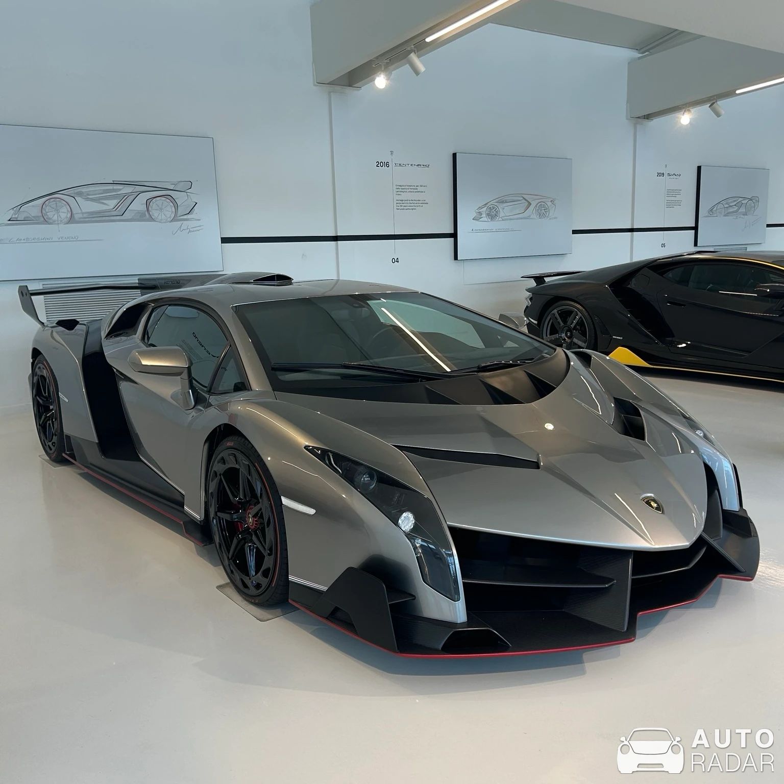 Lamborghini Veneno LP750-4 spotted in Sant'Agata Bolognese, Italie