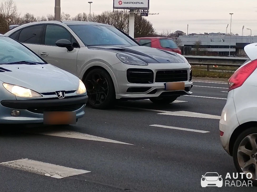 Porsche TechArt 985 Cayenne Turbo MkI spotted in Tilburg