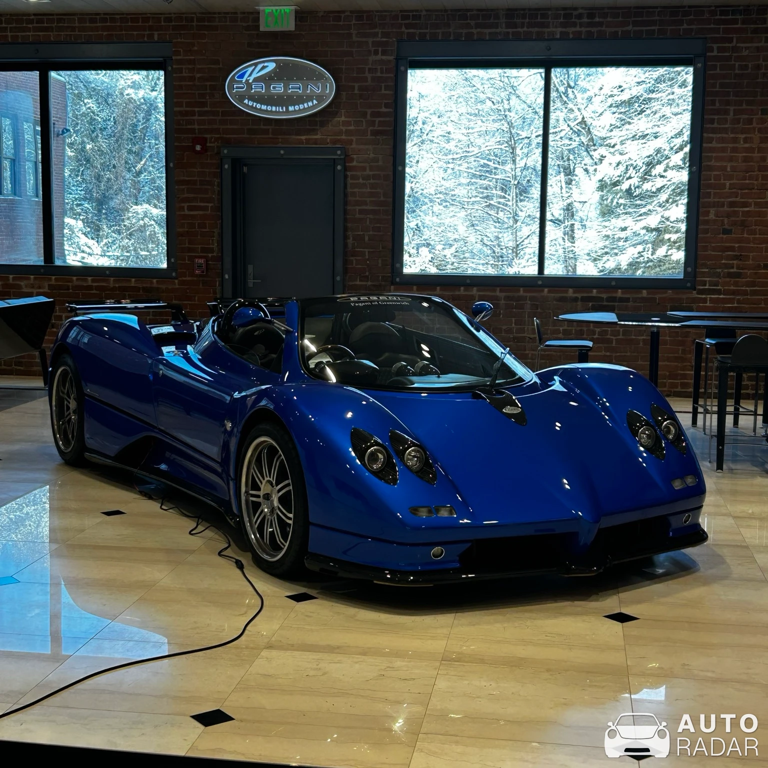 Pagani Zonda C12 spotted in Greenwich
